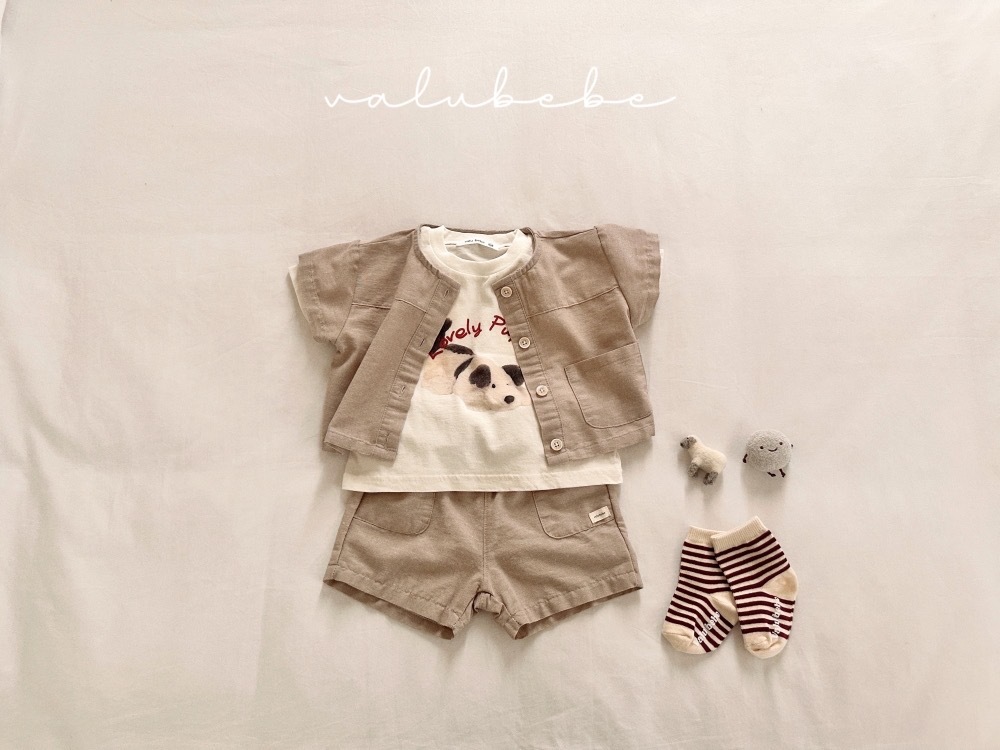 Valubebe 亨利圓領襯衫 / 2色