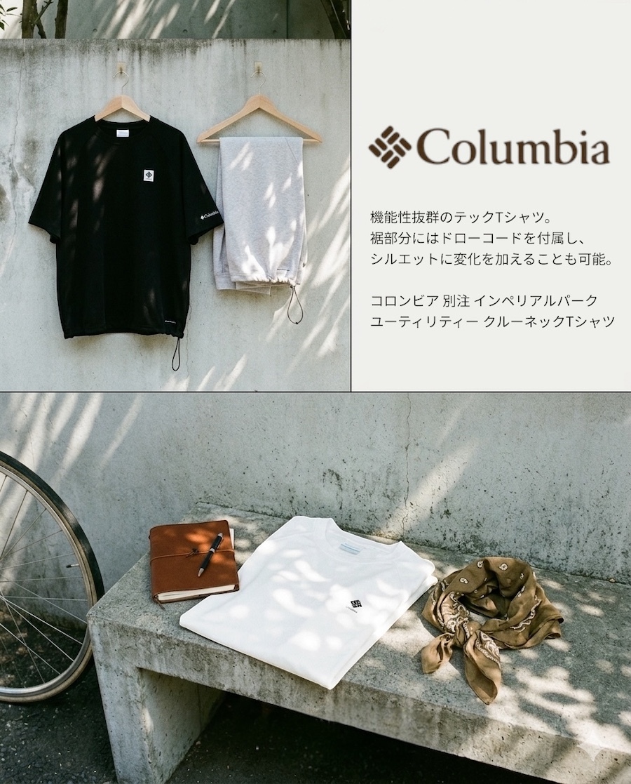 |日本別注限定| 🇯🇵Columbia 抗UV 速乾 機能短Tee