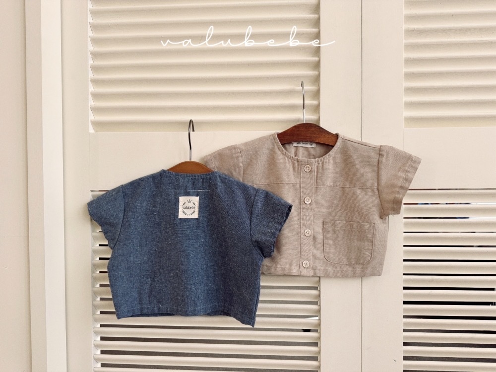 Valubebe 亨利圓領襯衫 / 2色