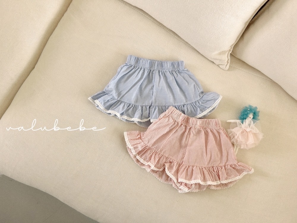 Valubebe 艾爾荷葉邊短褲 / 2色