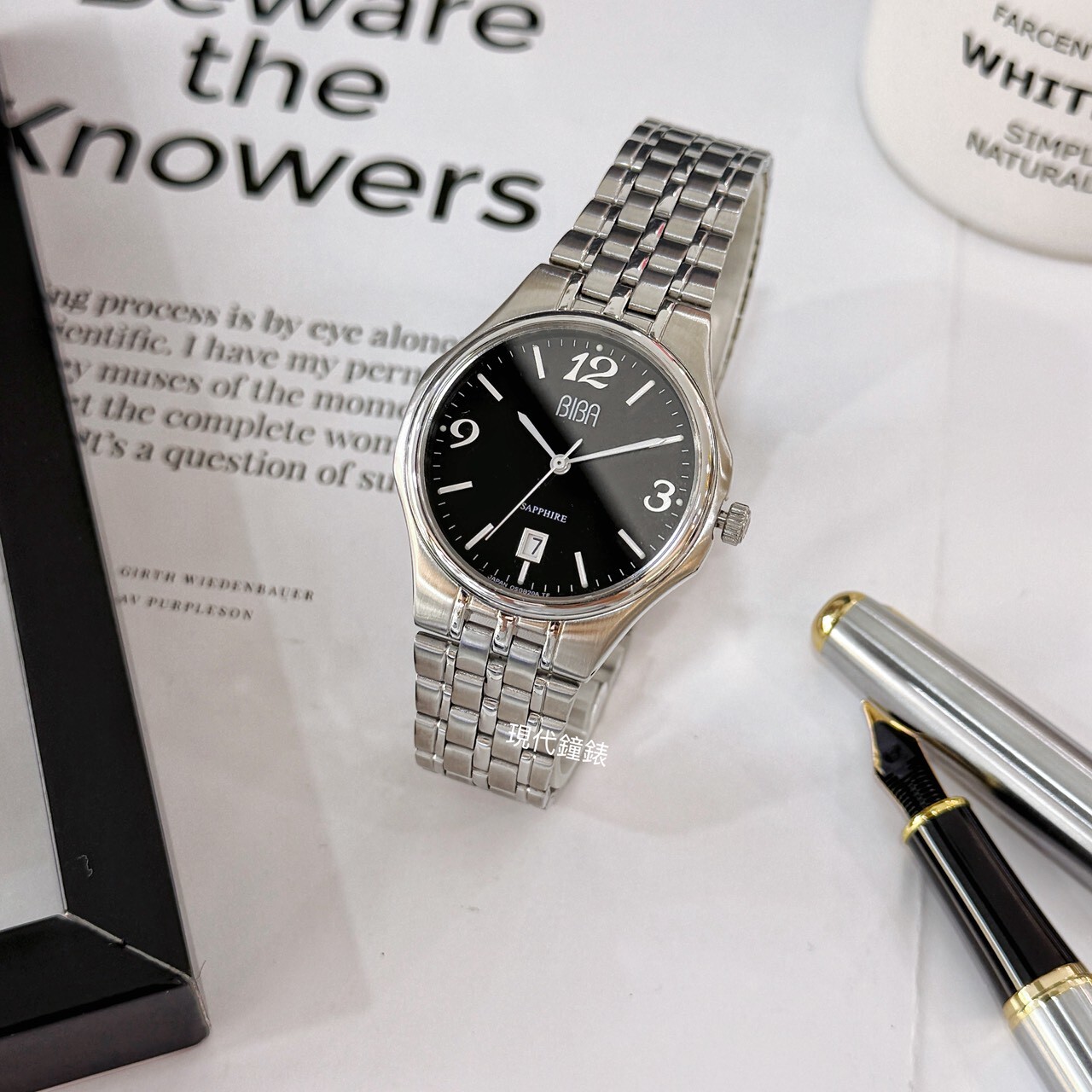 【BIBA碧寶】超薄極簡中性腕錶OSG1B20A  32mm 現代鐘錶