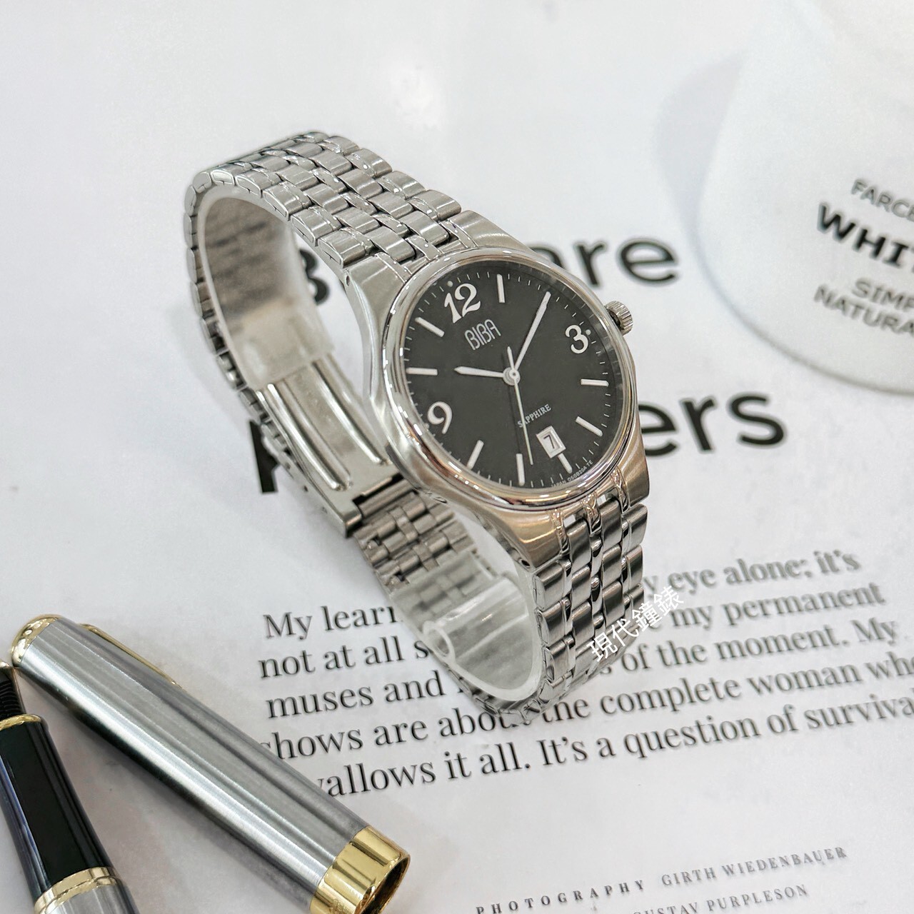 【BIBA碧寶】超薄極簡中性腕錶OSG1B20A  32mm 現代鐘錶