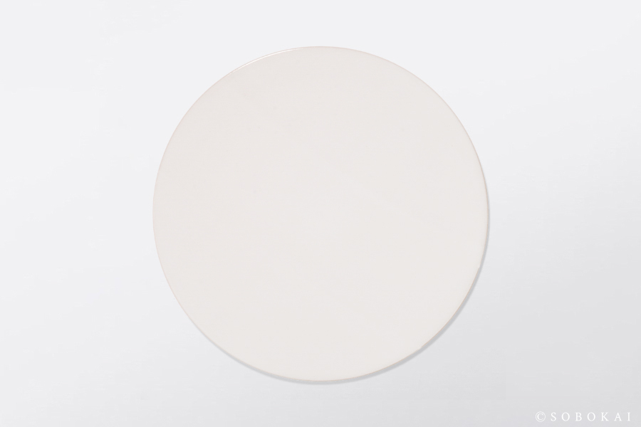 (尚未到貨)STUDIO M' - SOBOKAI Moon 滿月平皿 / 23.5cm / 白