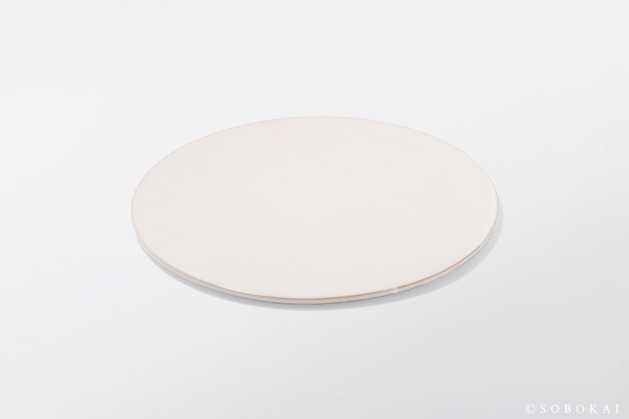 (尚未到貨)STUDIO M' - SOBOKAI Moon 滿月平皿 / 23.5cm / 白