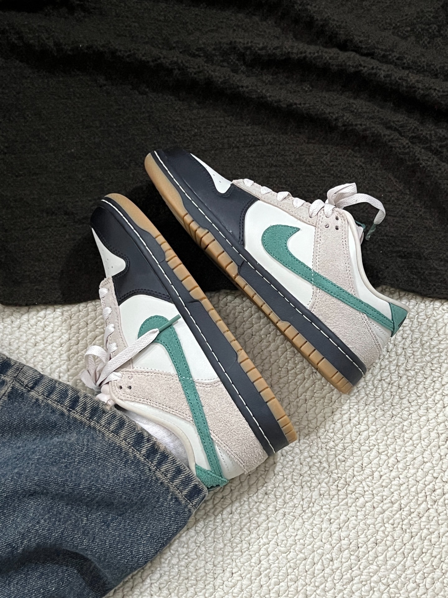 代購-Nike Dunk Low “Black Toe/Bicoastal” 板鞋 男女同款 HQ3483-104