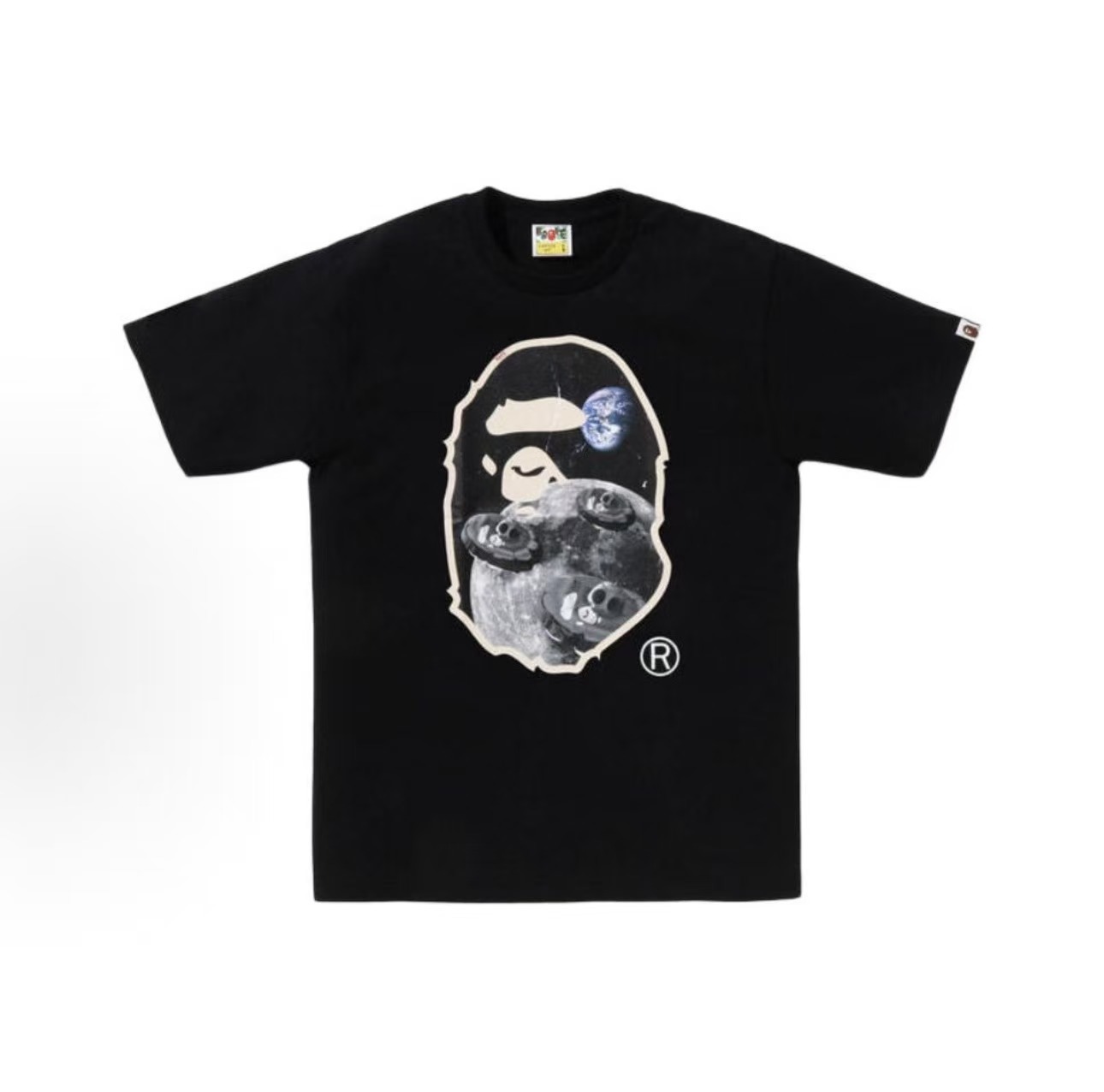 BAPE 月球猿人短T (2色)
