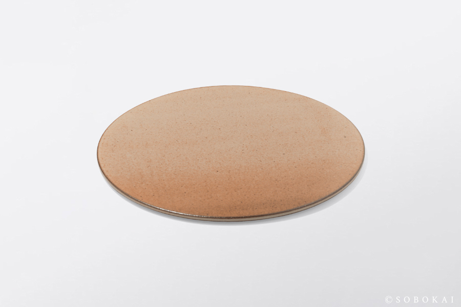 (尚未到貨)STUDIO M' - SOBOKAI Moon 滿月平皿 / 23.5cm / 朦朧咖