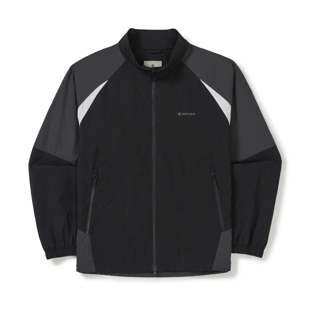 韓國 SNOW PEAK 26SS Lightweight Taslan 輕量塔斯蘭拼色立領風衣 S26SMLWB58