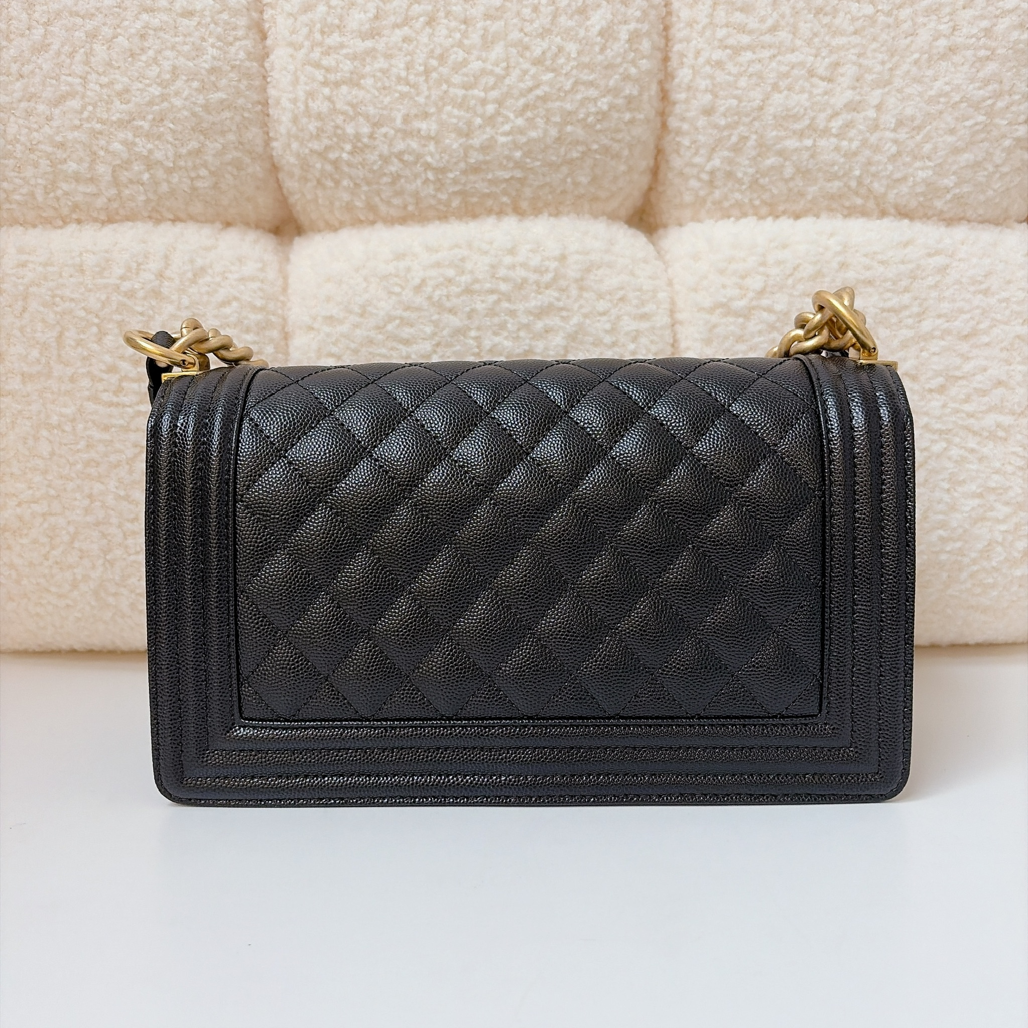 Chanel Boy Chanel - Black / GHW