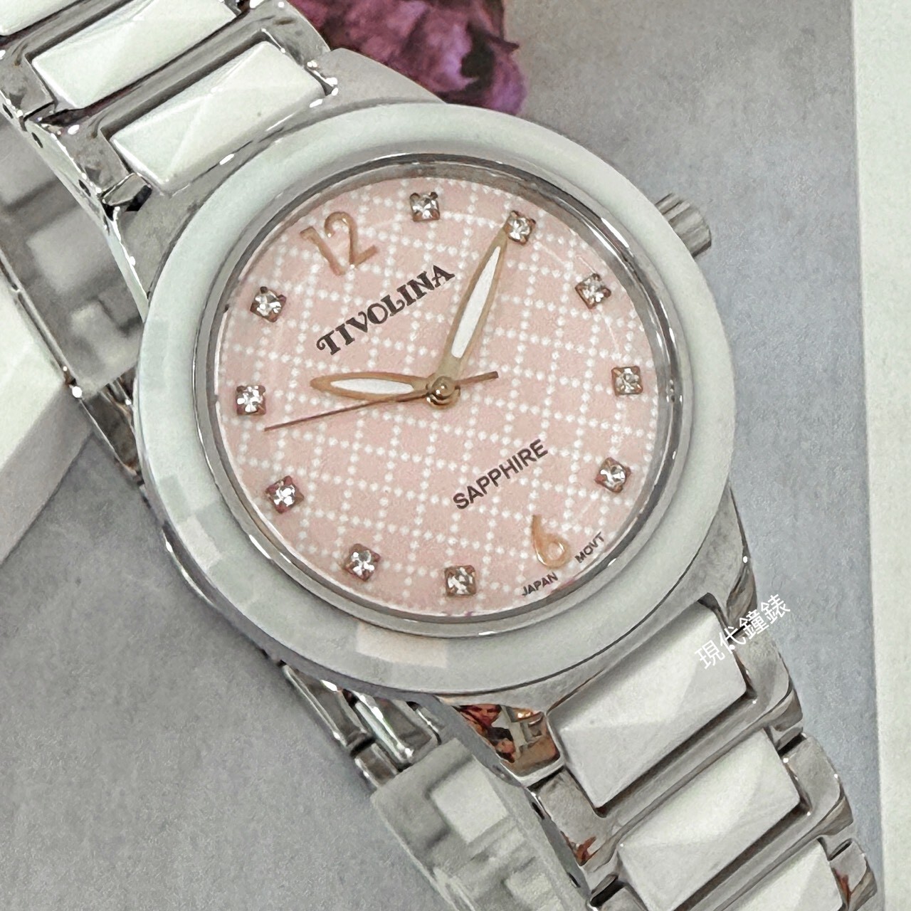 【TIVOLINA】BAW3723-PP (PINK) / BAW3723-W (WHITE) 32mm Modern Watch
