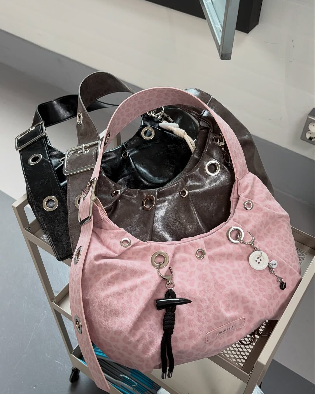 【預購】韓國 FOR APPEAL 潮牌 Y2K都會流浪包 3色