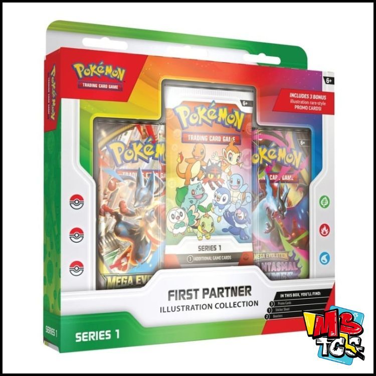 Pokémon TCG First Partner Illustration Collection: Series 1