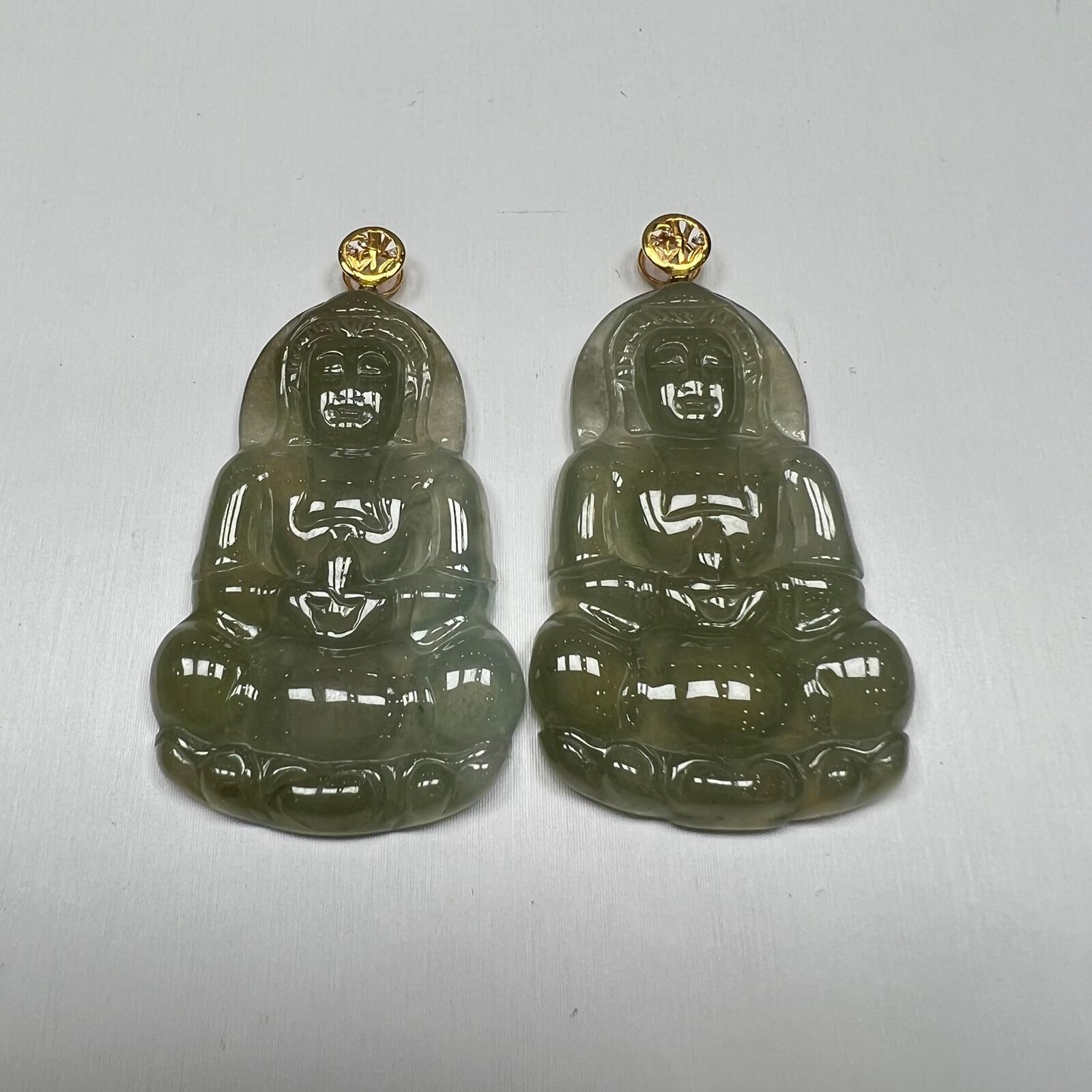 SD62 翡翠冰黃翡觀音 (BA166) **連證書