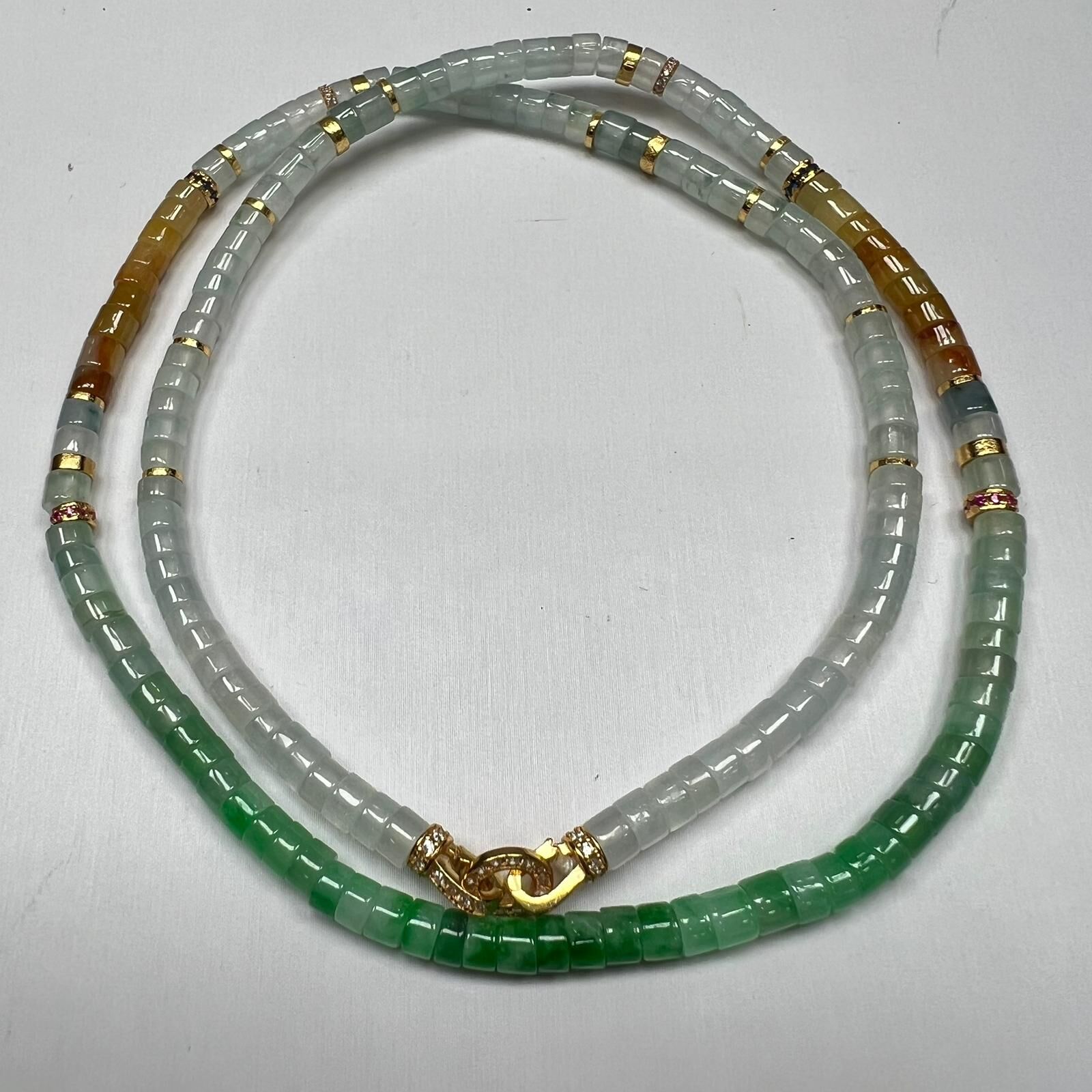 SD68 翡翠冰多寶項鏈 (BA180) **連證書