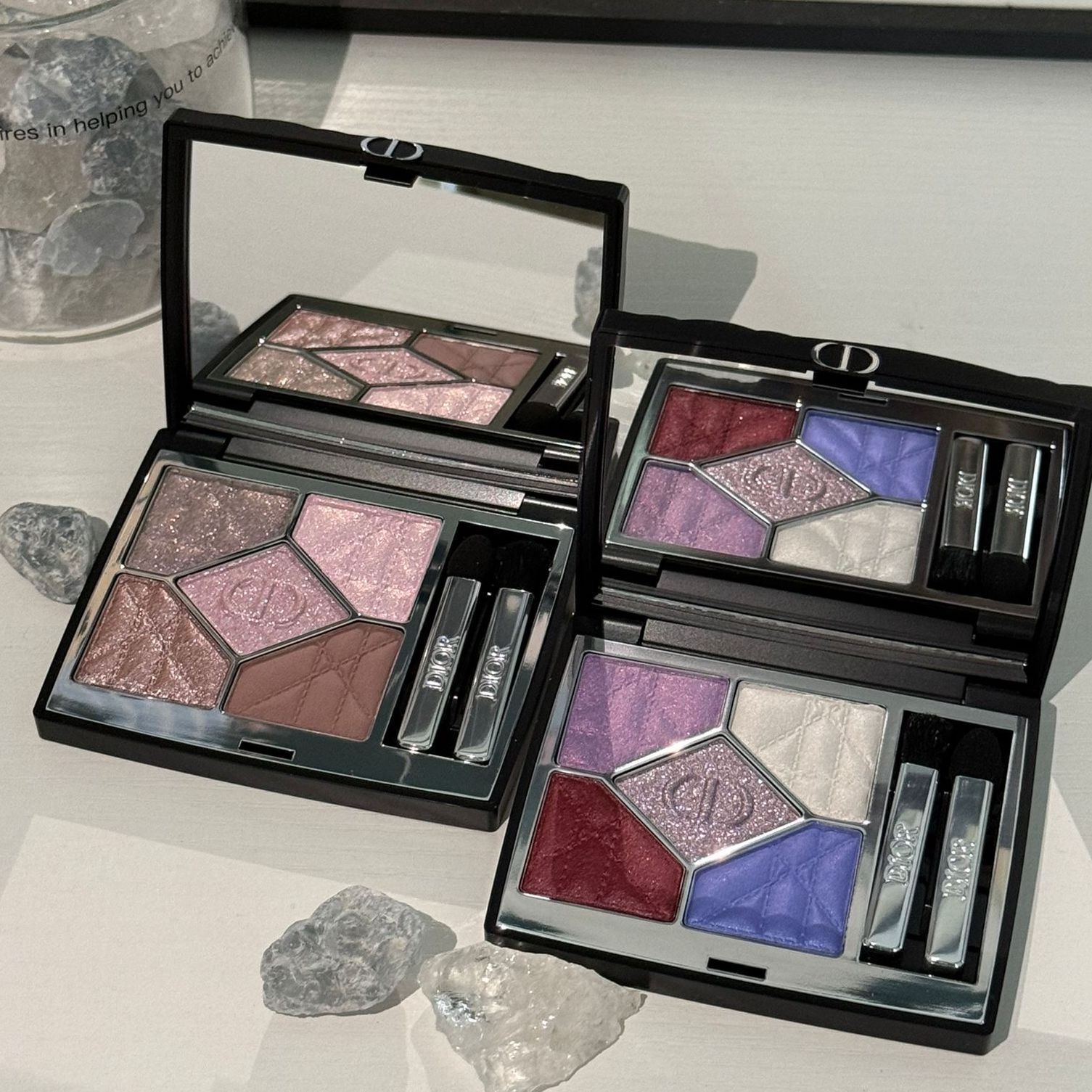 Dior - 2026皮革限定高級訂製五色眼影 #855 rose moire  #964 lilac tulle