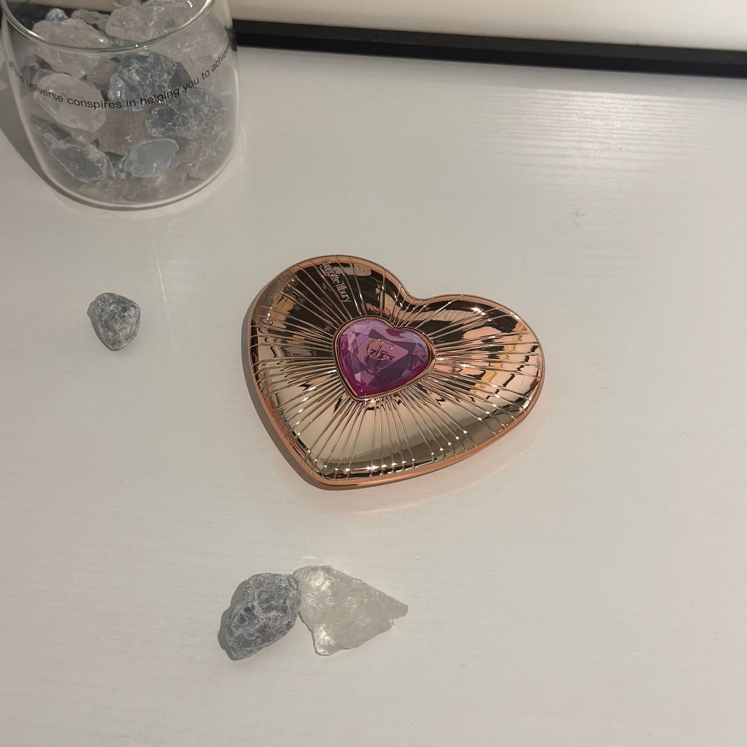 Charlotte Tilbury - Pillow Talk Beauty Soulmates Palette 愛心雙色胭脂 #pink #rosewood