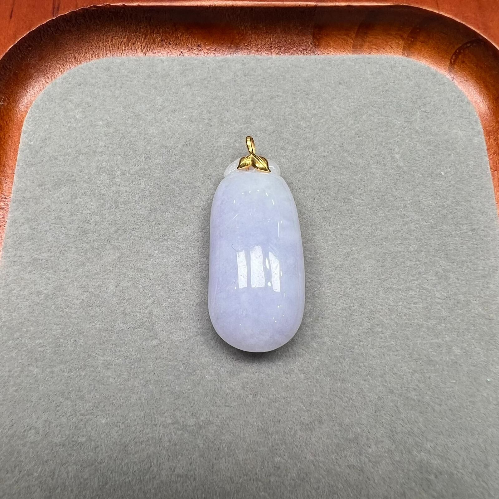 SD83 糯冰紫福瓜罕有冰件 **連證書