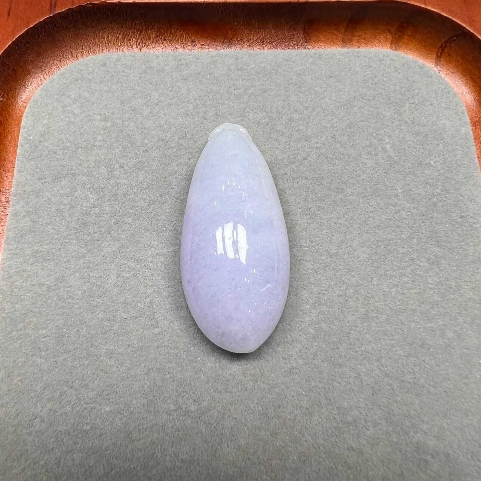 SD86 糯冰紫福瓜罕有冰件 連18K金扣頭 **連證書