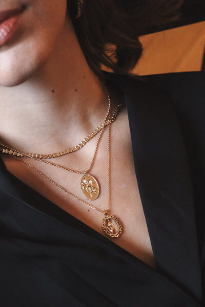 1WK0414-019 WAEKURA Tanja Necklace #WK-NET1125 (EU)