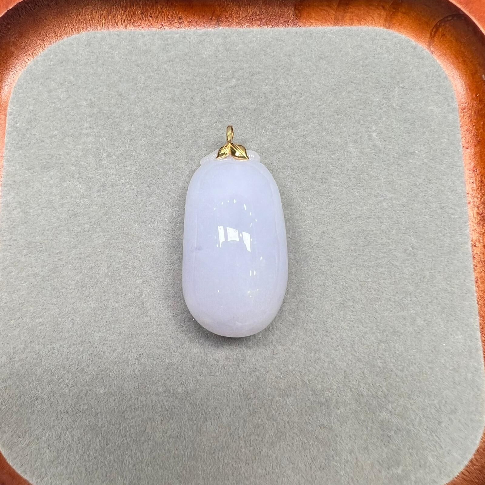 SD91 糯冰紫福瓜罕有冰件 **連證書