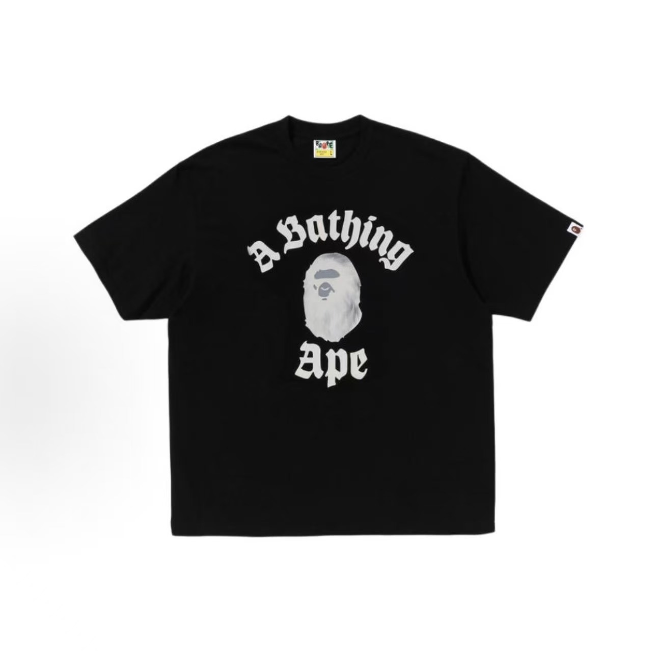 BAPE 猿人猴印花短T (2色)