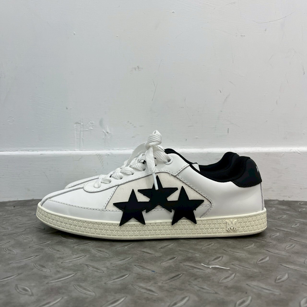AMIRI Pacific Stars White Black SIZE 29CM