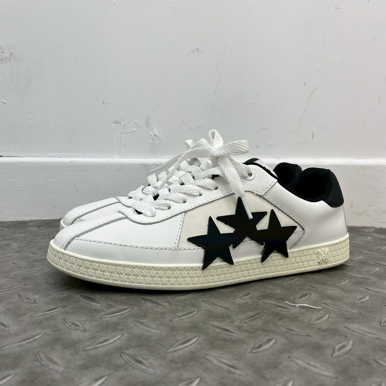 AMIRI Pacific Stars White Black SIZE 29CM