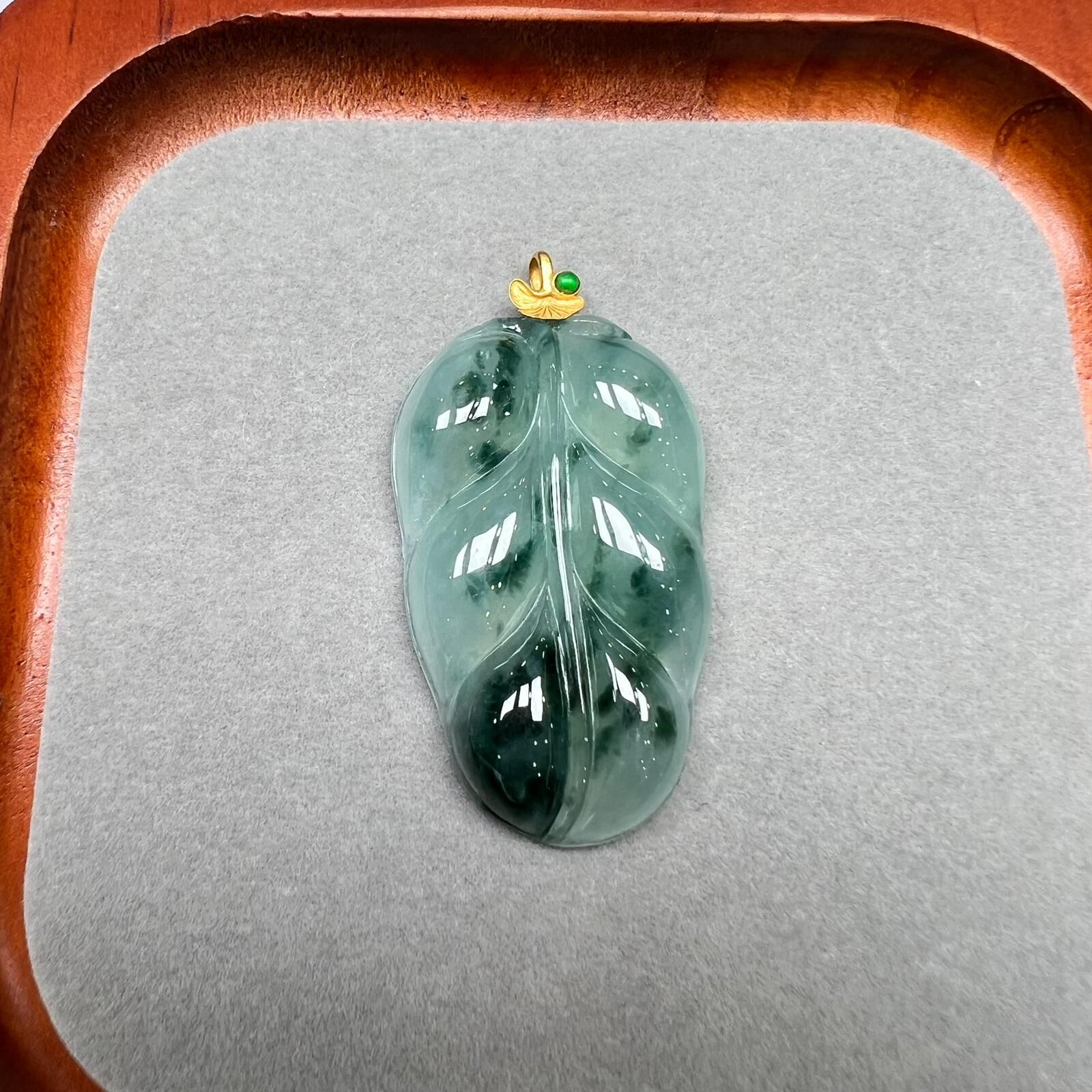 SD98 正冰飄花葉子罕有冰件 **連證書