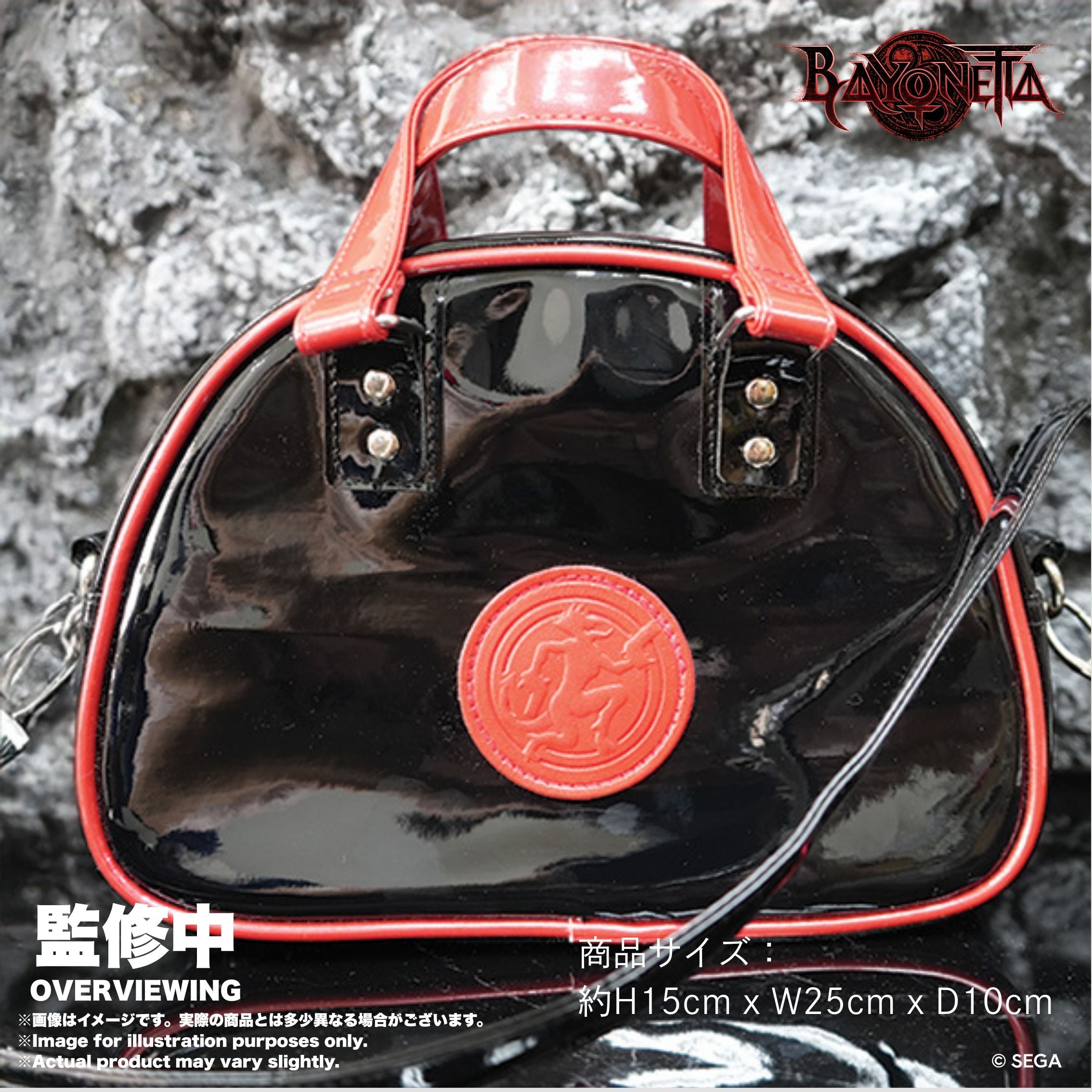 「ACG.GO」「預購」"Bayonetta" The Gates of Hell x IIJAN mini Boston Bag