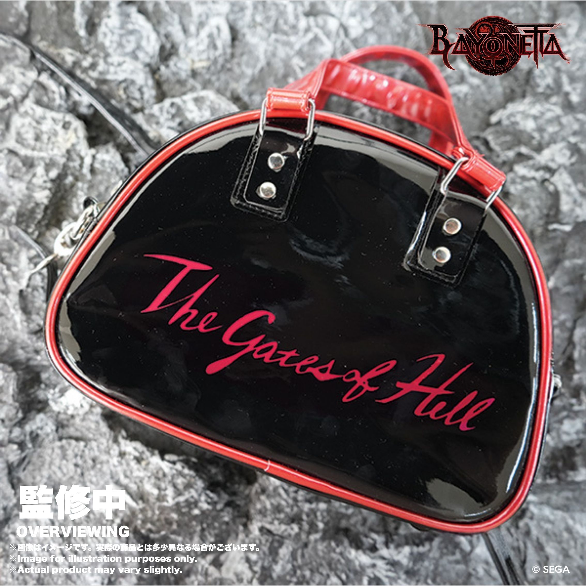 「ACG.GO」「預購」"Bayonetta" The Gates of Hell x IIJAN mini Boston Bag
