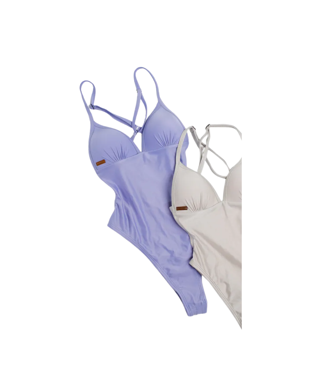 ▲Muiiswim UPVEW 三角美胸海鷗丁連身泳裝 絲光甜紫