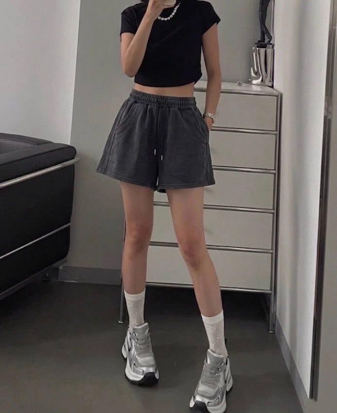 【好好看的洗水棉感超百搭短褲】（預購）