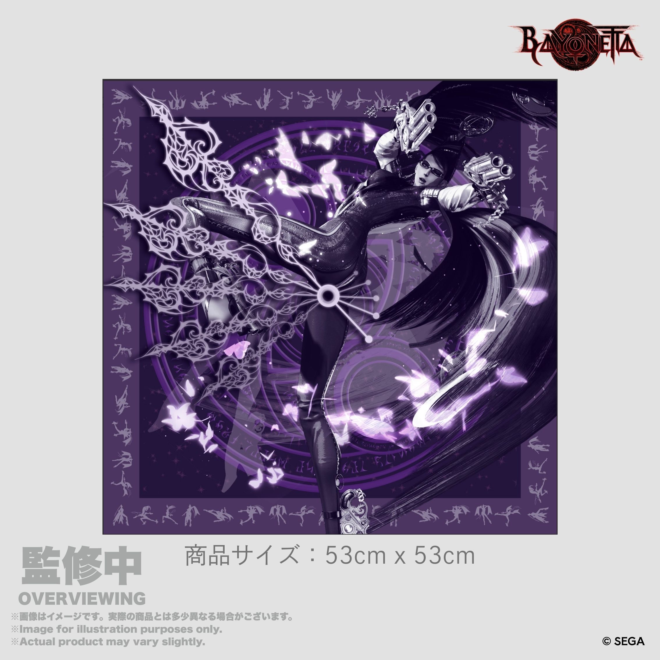 「ACG.GO」「預購」"Bayonetta" The Gates of Hell x IIJAN Bandana Bayonetta Witch Time