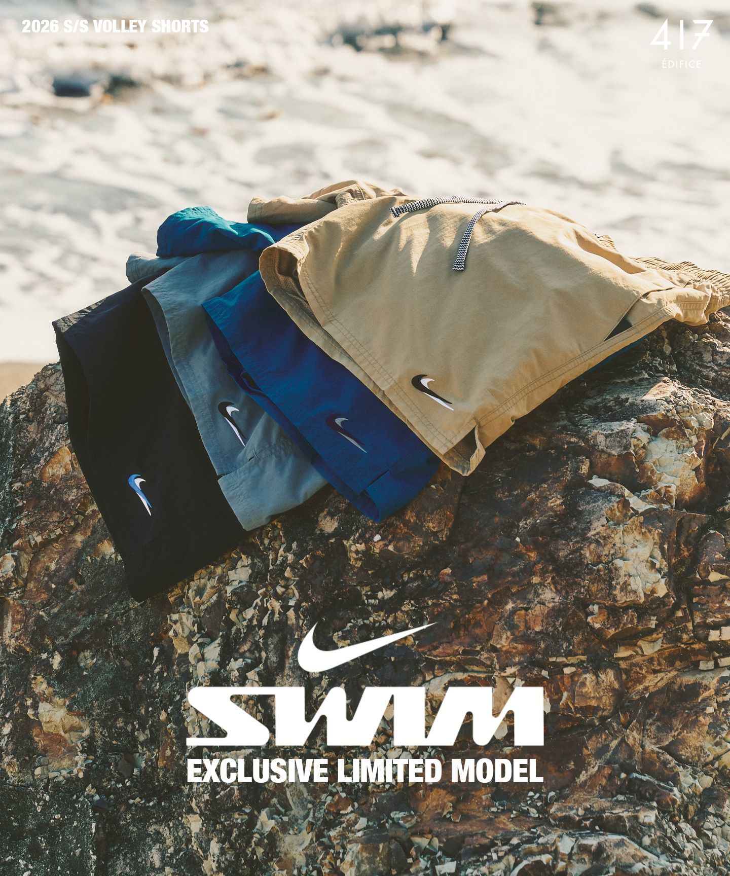 日本 NIKE SWIM 限定別注 Volly Shorts 水陸兩用短褲