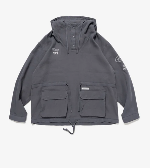 [現貨] WTAPS SS26 CHAMBER / LS / COTTON. TWILL | CHARCOAL