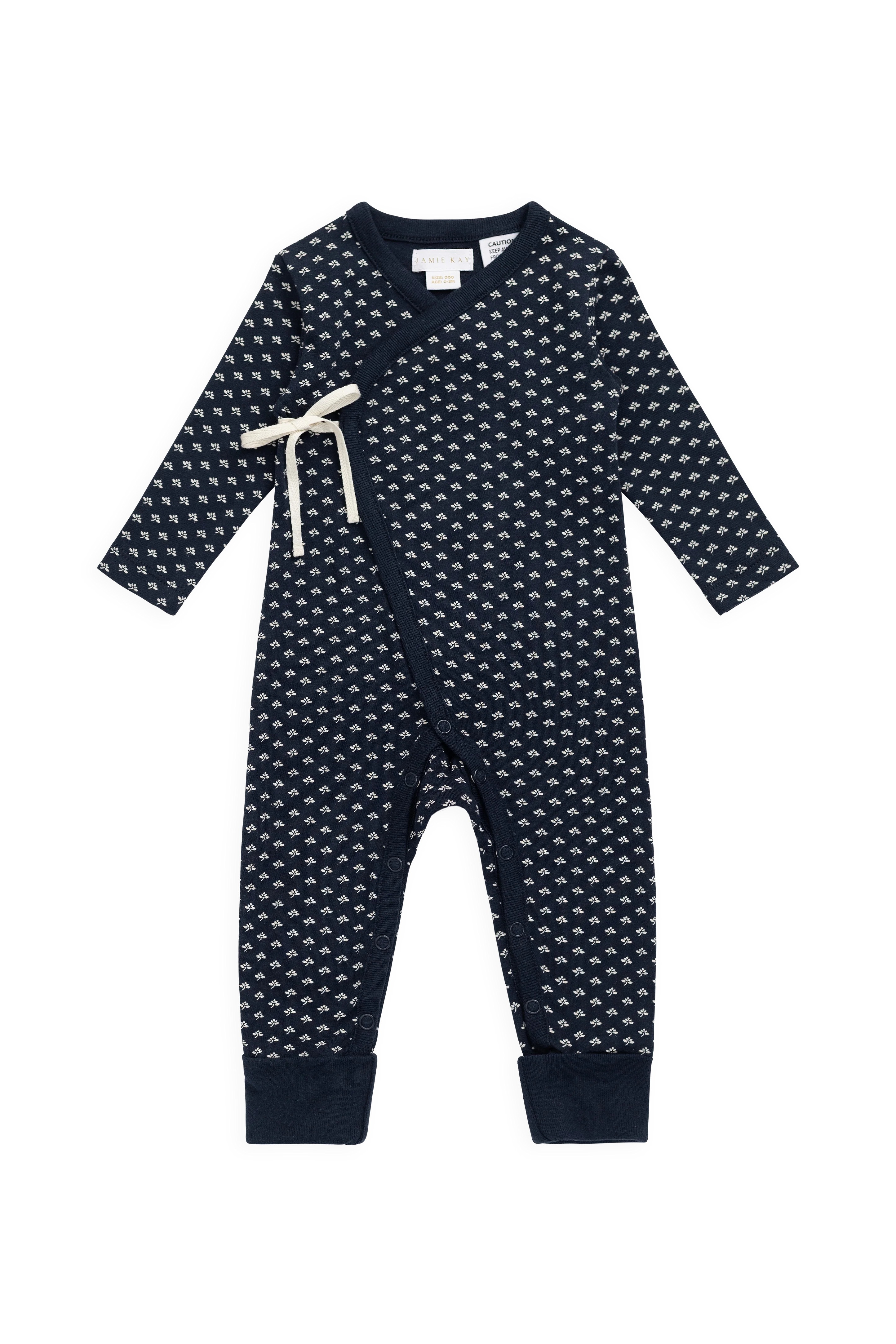 【預購】JAMIE KAY -Organic Cotton Estelle Onepiece（Lisa Petite Indigo）