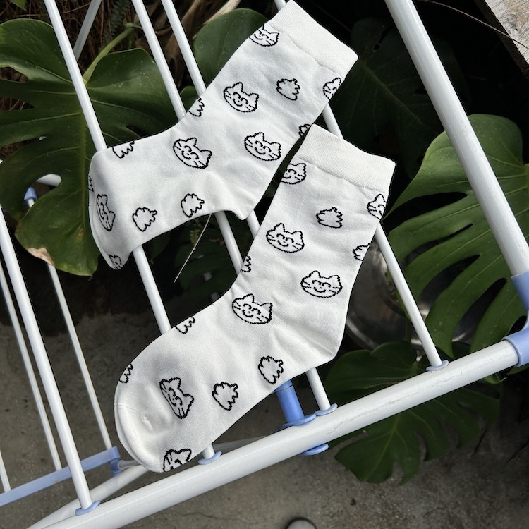 【咪室 MEOWMI TATTOO】黃金貓襪襪