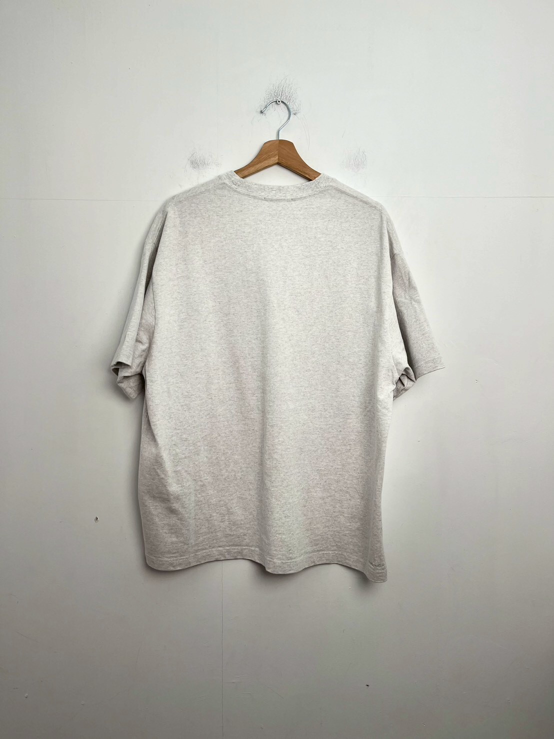 NAUTICA ARCH LOGO TEE LIGHT GERY SIZE L