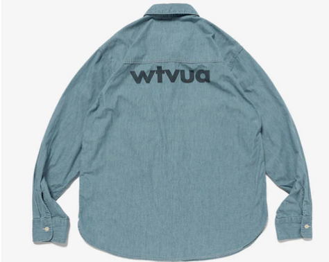 [現貨] WTAPS SS26 CB / LS / COTTON. CHAMBRAY |  INDIGO