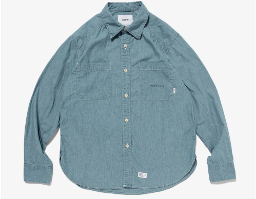 [現貨] WTAPS SS26 CB / LS / COTTON. CHAMBRAY |  INDIGO
