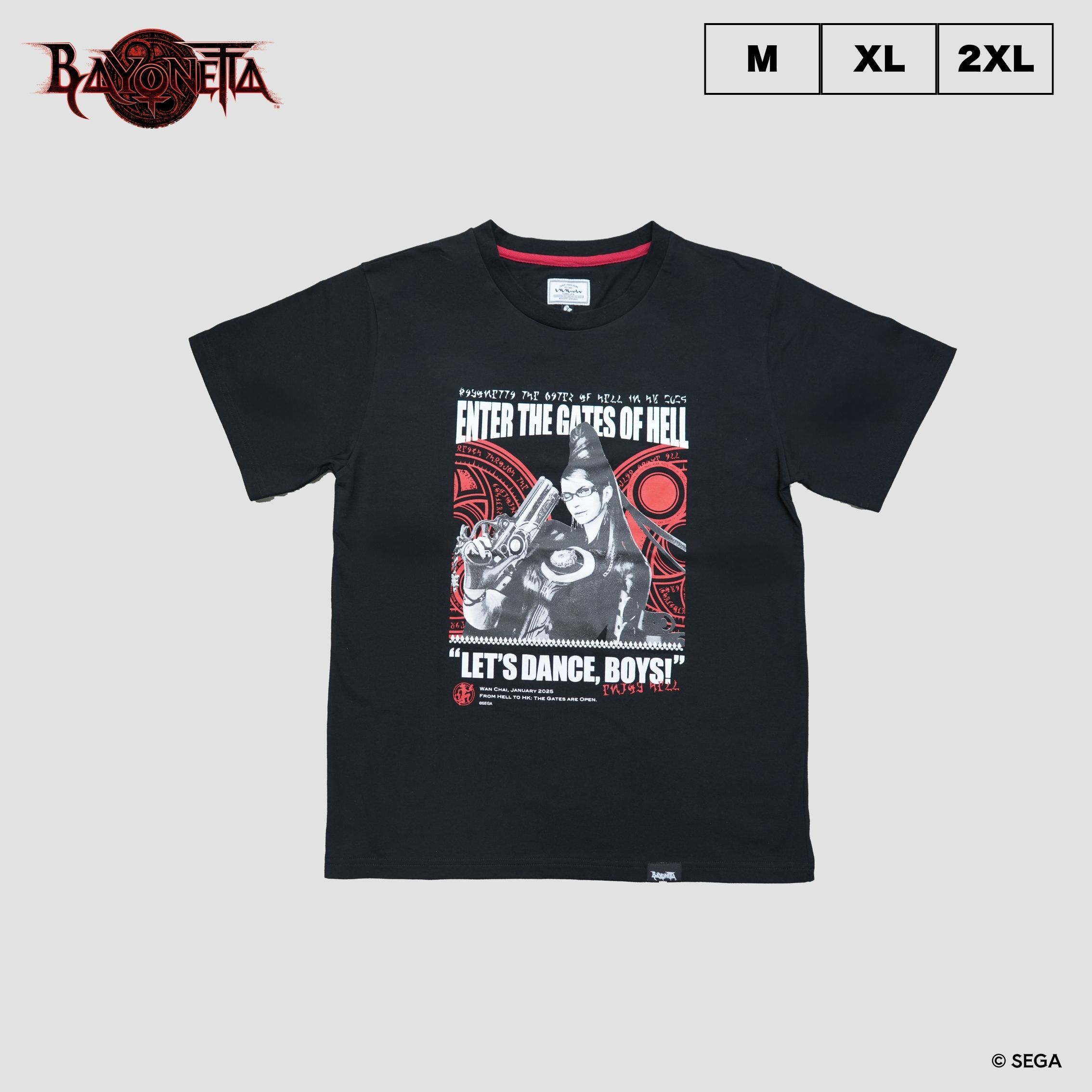 「ACG.GO」「預購」"Bayonetta" The Gates of Hell Hong Kong T-Shirt