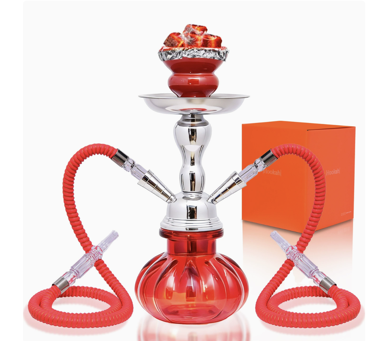 Pink Shisha Hookah 粉色小型圓弧阿拉伯水煙壺 & 多款顏色 26cm