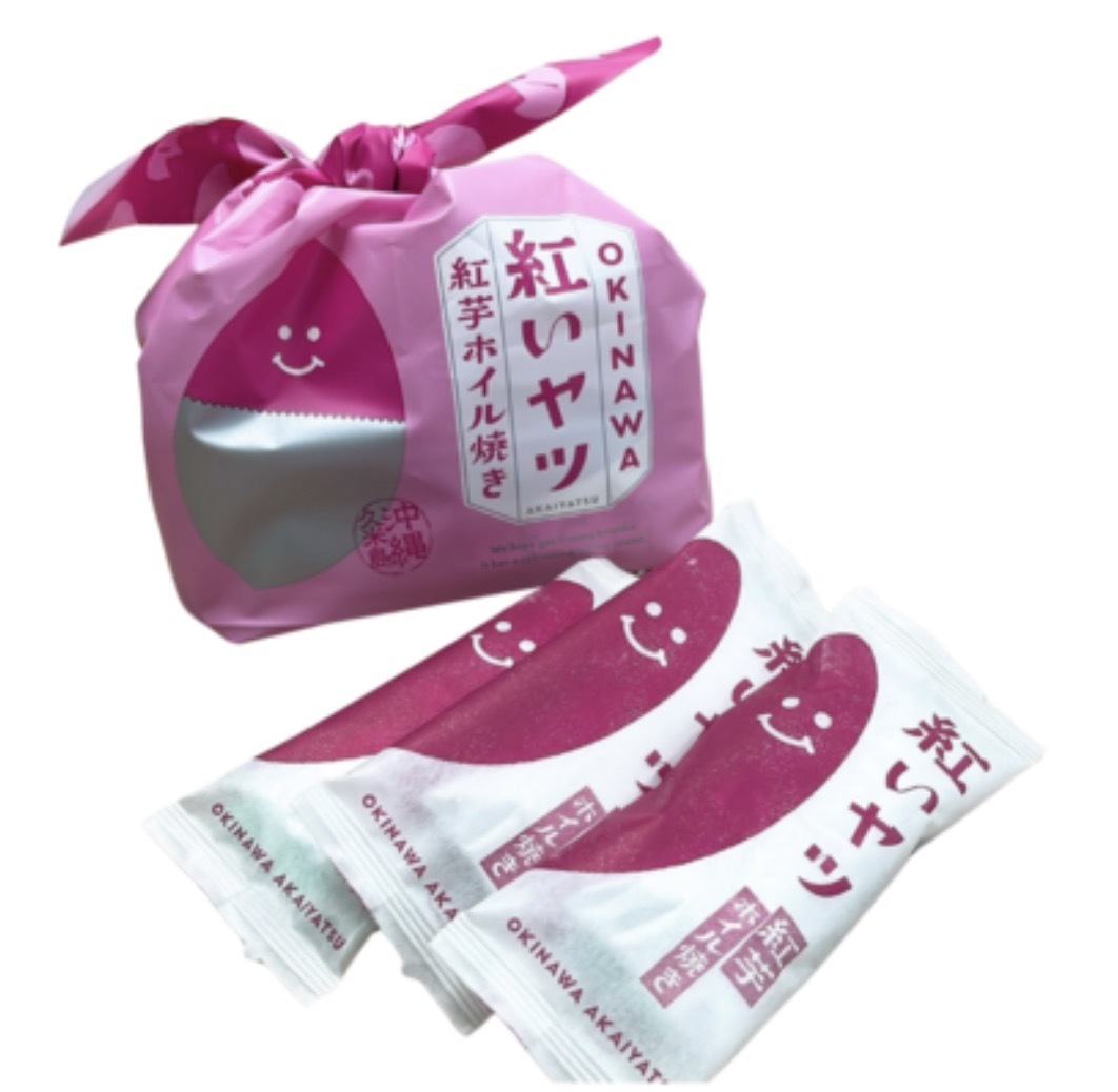 【沖繩人氣】JP 沖繩特產久米島錫箔烤紫薯 3件 8100 TK260414