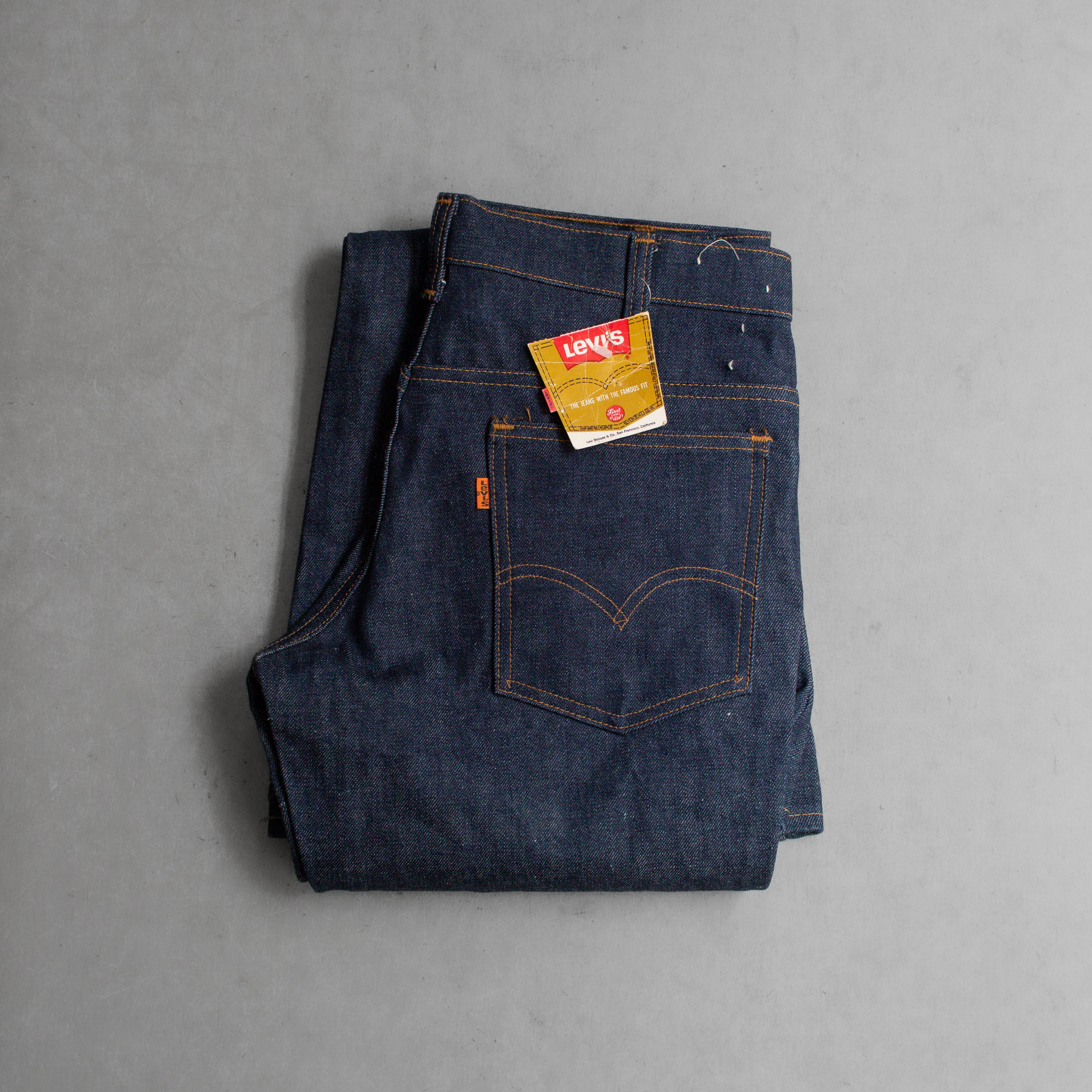 70S NOS LEVIS 684 DENIM PANTS 美國製 庫存新品 靴型 喇叭 牛仔 丹寧 長褲