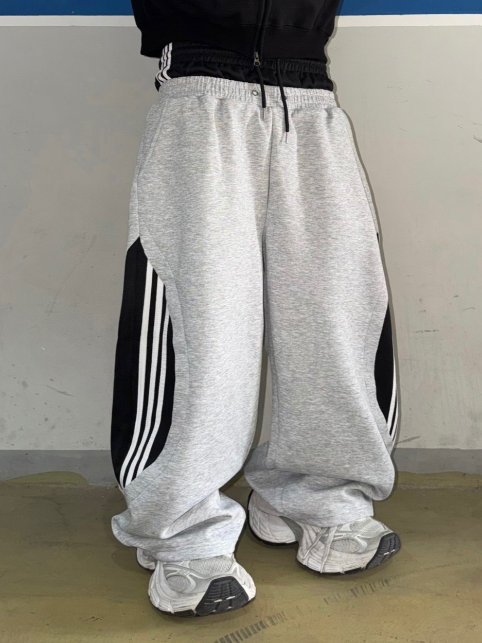 雙層寬鬆運動褲