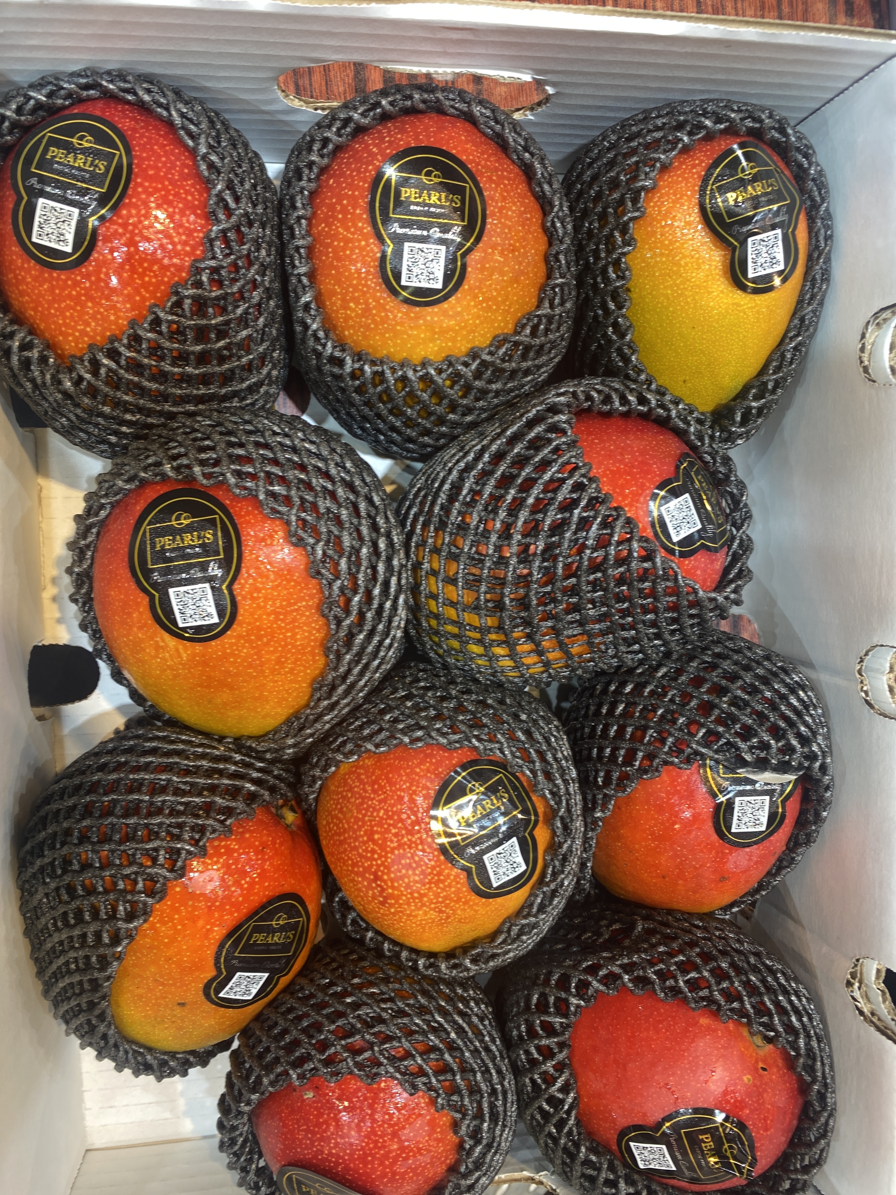 【水果】0414果欄直播 秘魯太陽之子芒果 2個