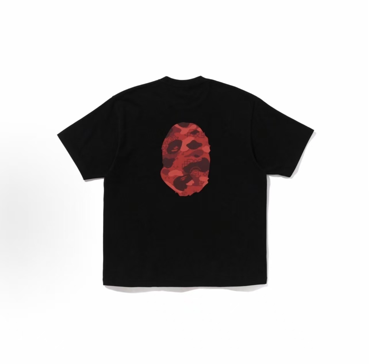 BAPE x CLOT Camo Ape Head短T (2色)