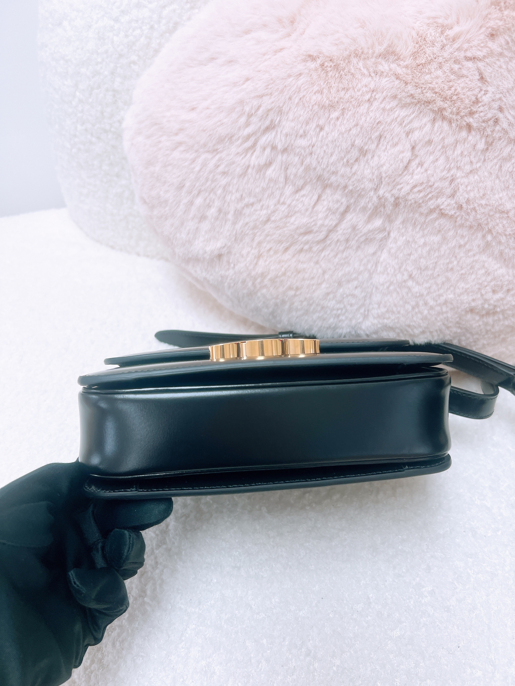 *Unused* Celine triomphe teen black