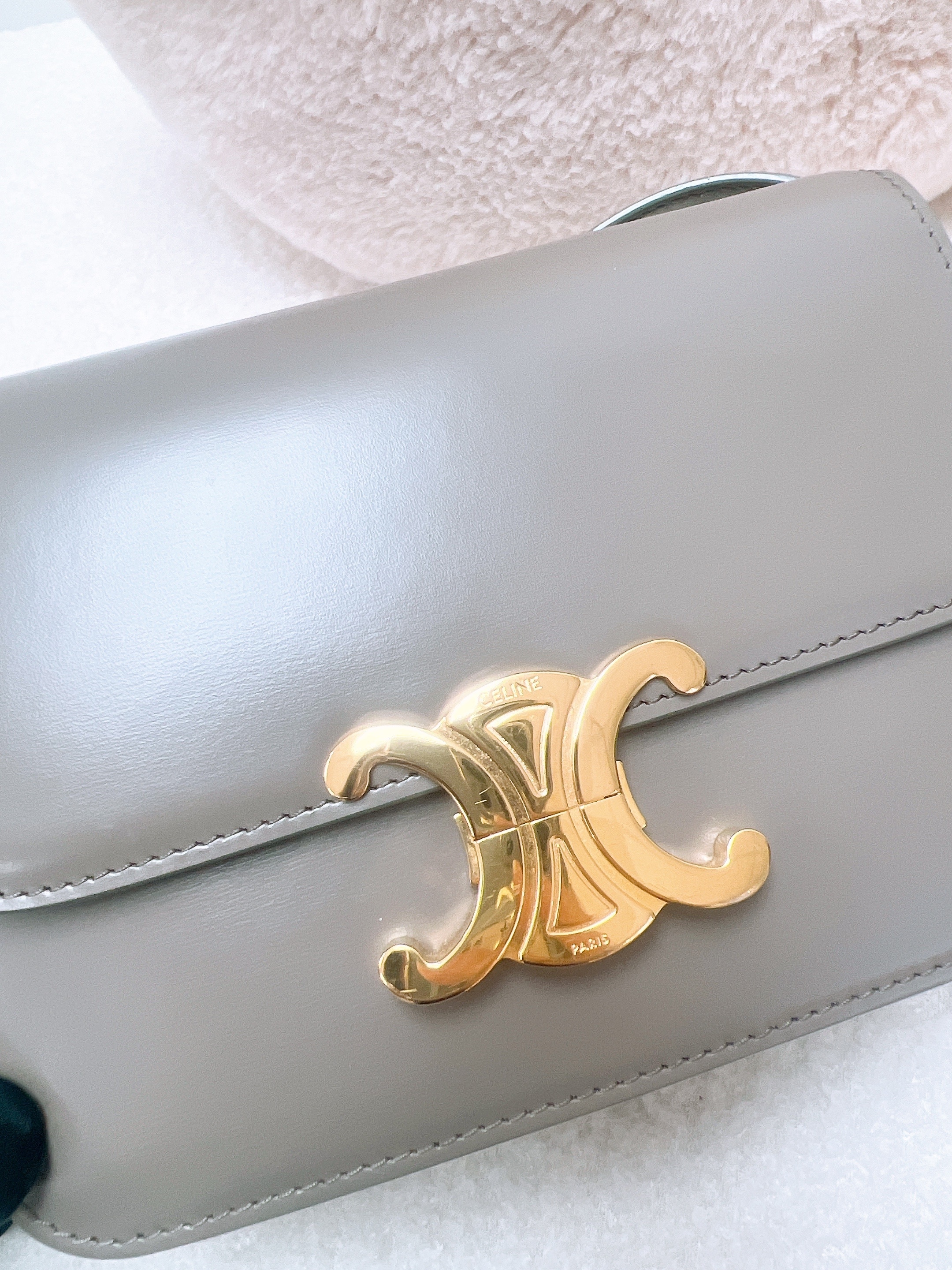 Celine triomphe teen grey