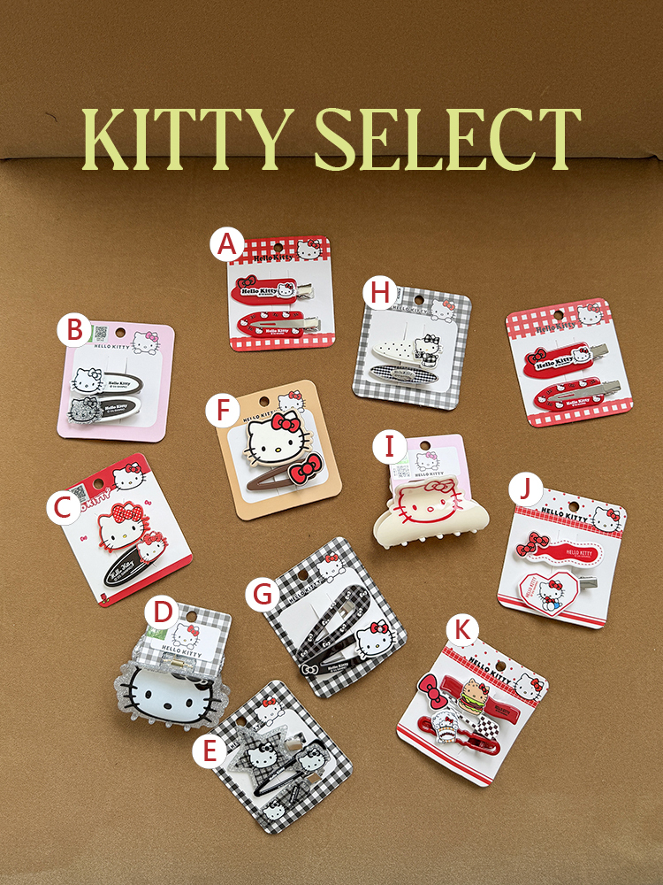 品牌選品 | 正版Kitty髮飾 (多款)